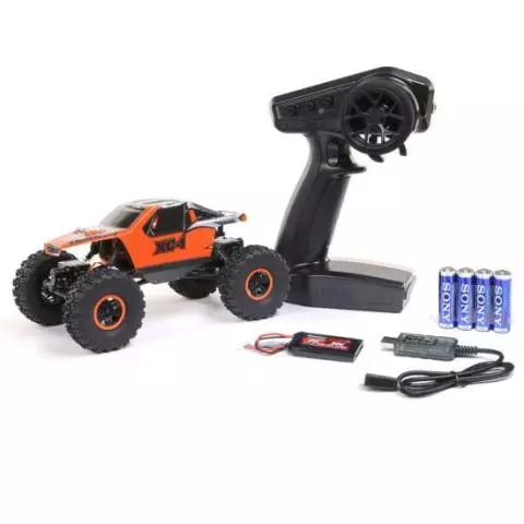 Axial AX24 XC-1 4WS 1/24 RTR Arancione - Rock Crawler 4x4 RC