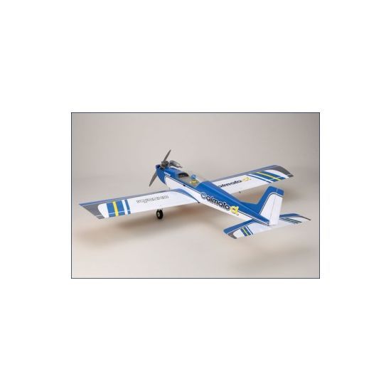 Kyosho CALMATO Alpha 40 Sport blu + OS 46AX e 5 servi Aeromodello acrobatico