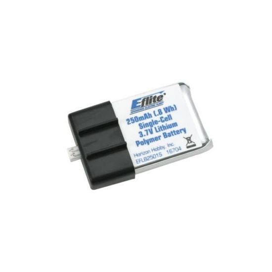 E-flite Batteria 250mah 20C per E-flite MCX Tandem e Ultra Micro Mosquito