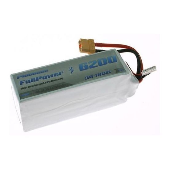 FullPower Batteria Lipo 6S 6200 mAh 90C PLATINUM - XT90