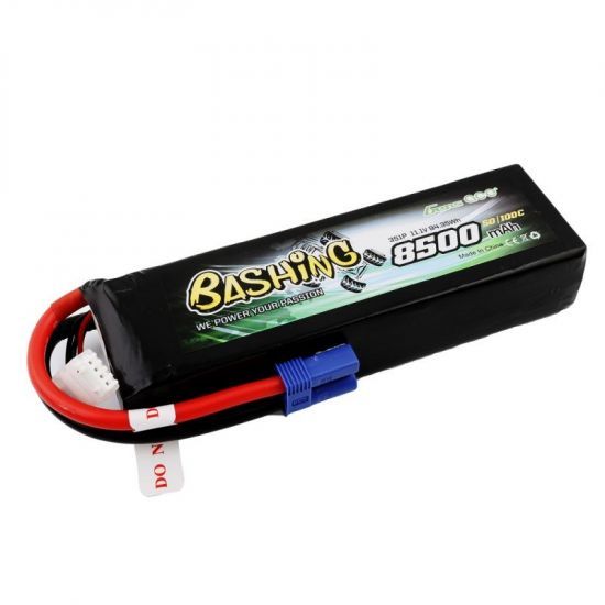 Gens ACE Batteria Lipo 3S 8500mAh 50C Bashing Series - EC5
