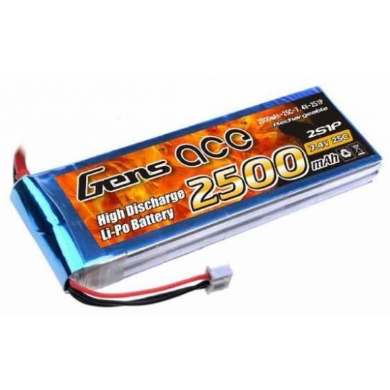 Gens ACE Batteria Lipo 2S 2500 mAh 25C - XT60