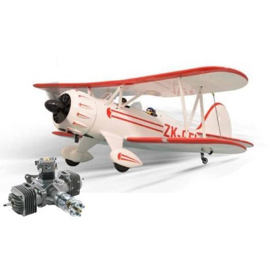 Phoenix Model Waco Size 61cc + DLE 60 bicilindrico Aeromodello riproduzione
