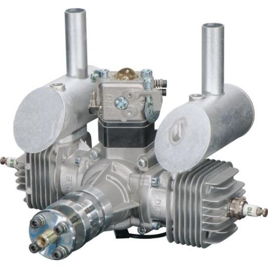 DLE Engines DLE-40 cc bicilindrico Motore a scoppio 2T BENZINA