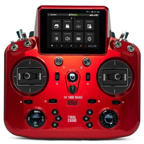 FrSKY Tandem X18 SE Cardinal Red - Limited Edition 2.4Ghz 868Mhz Radiocomando 24 canali