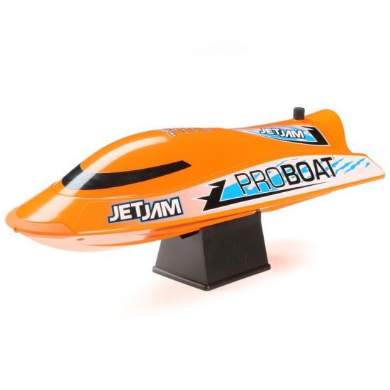 ProBoat Jet Jam 12 Pool Racer Brushed Arancione RTR Barca Elettrica