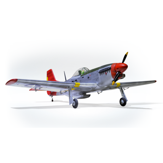 Phoenix Model P51 Mustang .46~.55 + carrelli retrattili elettrici - Aeromodello riproduzione