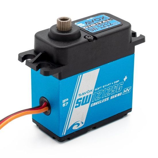 SAVOX SW-1212SG+ (7,4-8,4V) - 52,0 (8,4V)-0,13 (8,4V) Servocomando standard HV