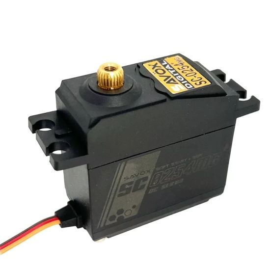 SAVOX SC-0254MG+ (4,8-6,0V) - 7,2 (6,0V)-0,14 (6,0V) Servocomando standard