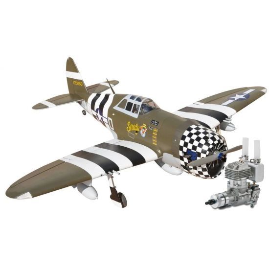 Seagull P-47G Thunderbolt 60 Snafu Aeromodello riproduzione + DLE 20 RA