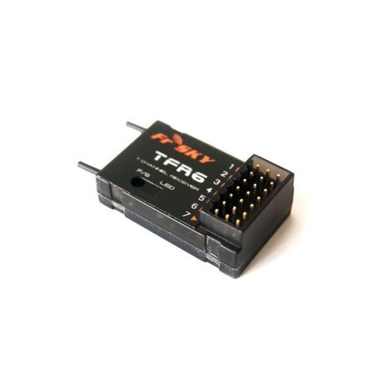 FrSKY TFR6 7CH Futaba Fasst compatibile Ricevente