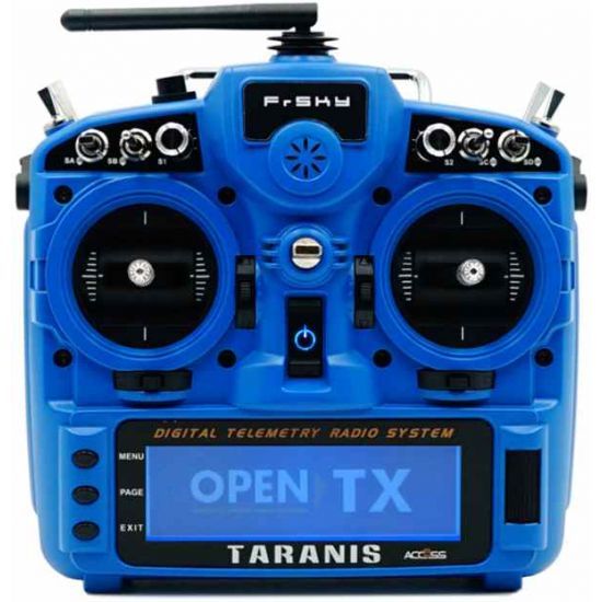 FrSKY X9D PLUS Taranis ACCESS - Sky Blue Mode 1-3 solo TX Radiocomando