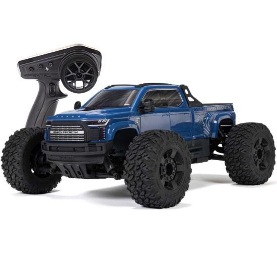 Arrma BIG ROCK 4X4 223S BLX 1/10 con DSC, Blu - Monster Truck Elettrico