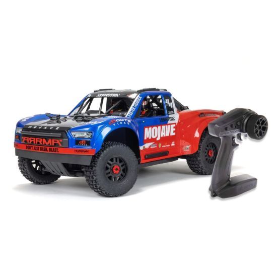 Arrma MOJAVE 1/8 4X4 4S BLX Desert Truck RTR, blu - Automodello Elettrico