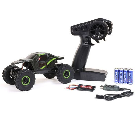 Axial AX24 XC-1 4WS 4x4 1/24 RTR Verde - Automodello Rock Crawler