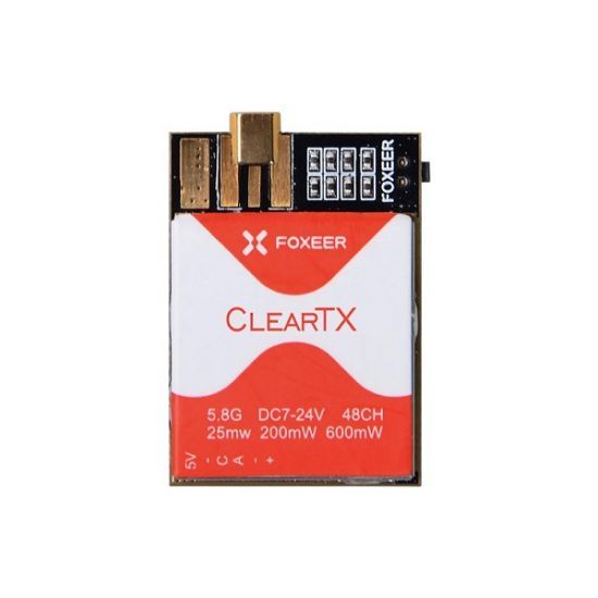 Foxeer Video TX ClearTX vtx 5.8ghz 25/200/600mw MMCX