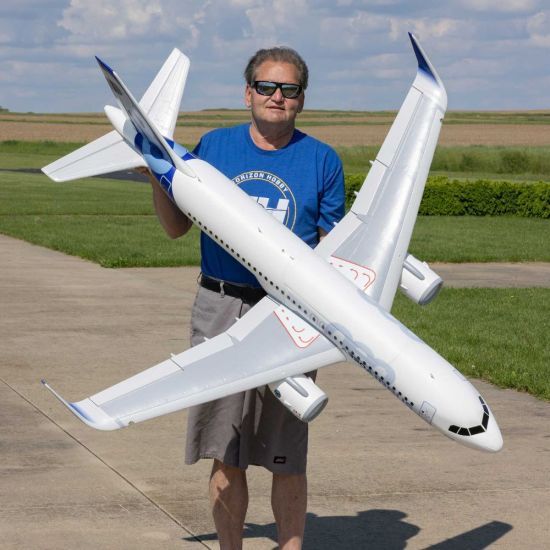 E-flite Airbus A320neo 1.5m Airliner Twin 64mm EDF PNP