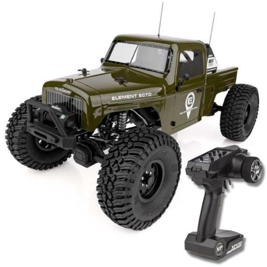 Element RC by Team Associated Enduro Ecto Trail Truck RTR, Verde - Automodello elettrico Crawler