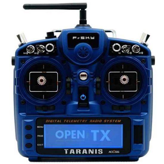 FrSKY X9D PLUS Taranis Special Edition ACCESS - Night Blue Mode 1-3 solo TX Radiocomando