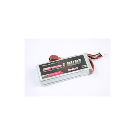 FullPower Batteria Lipo 3S 1800 mAh 35C Silver V2 - DEANS