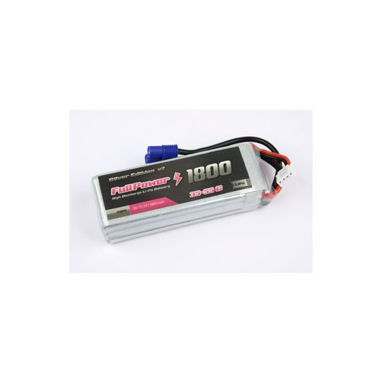 FullPower Batteria Lipo 3S 1800 mAh 35C Silver V2 - EC3