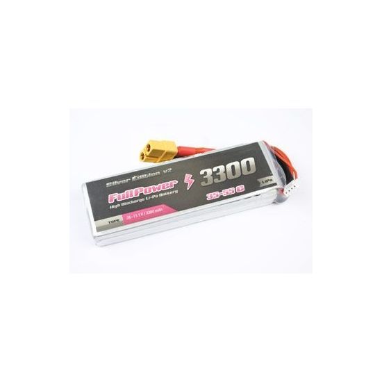 FullPower Batteria Lipo 3S 3300 mAh 35C Silver V2 - XT60