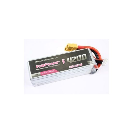 FullPower Batteria Lipo 3S 4200 mAh 35C Silver V2 - XT60
