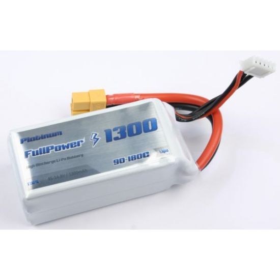 FullPower Batteria Lipo 4S 1300 mAh 90C PLATINUM - XT60