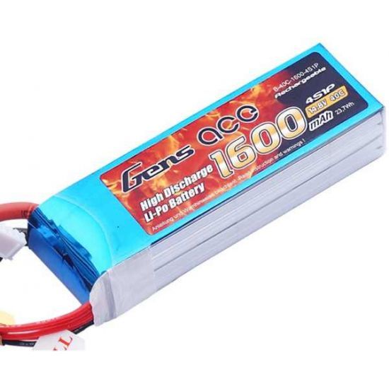Gens ACE Batteria Lipo 3S 1600 mAh 40C - DEANS