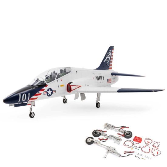 HANGAR 9 Hawk/T-45 140-160N ARF + carrelli retrattili - Aeromodello a turbina