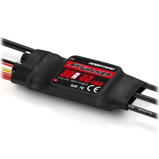 HobbyWing Variatore Skywalker 30A 3-4S V2 BEC