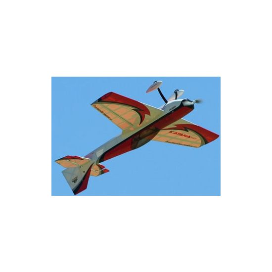 Precision Aerobatics Capottina trasparente + supporto rosso Katana MD