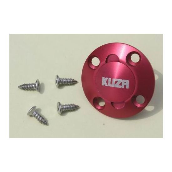 KUZA by Goldwing Tappo rifornimento grande ROSSO in alluminio