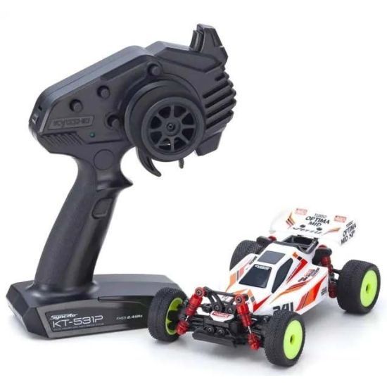 Kyosho Mini-Z MB010 Readyset 4WD Turbo Optima Mid Special Bianca - Automodello Elettrico