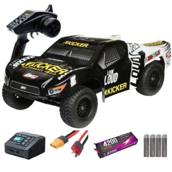 Losi 22S Kicker SCT RTR: 1/10 2WD Short Course Truck Automodello elettrico SUPER COMBO