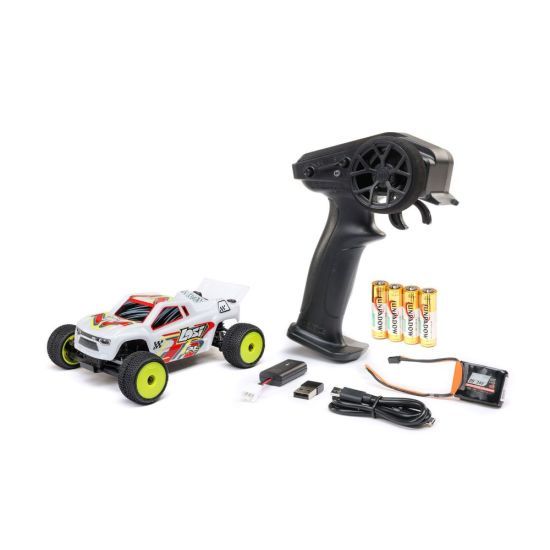 Losi LOS-1763: Pneumatici E Ruote Bianche Montate Per Micro Buggy Micro-B
