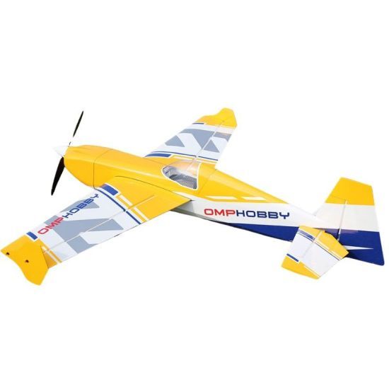 OMPHOBBY Edge 540 ARF 74’’ 188cm Giallo KEVLAR VERSION - Aeromodello acrobatico 3D