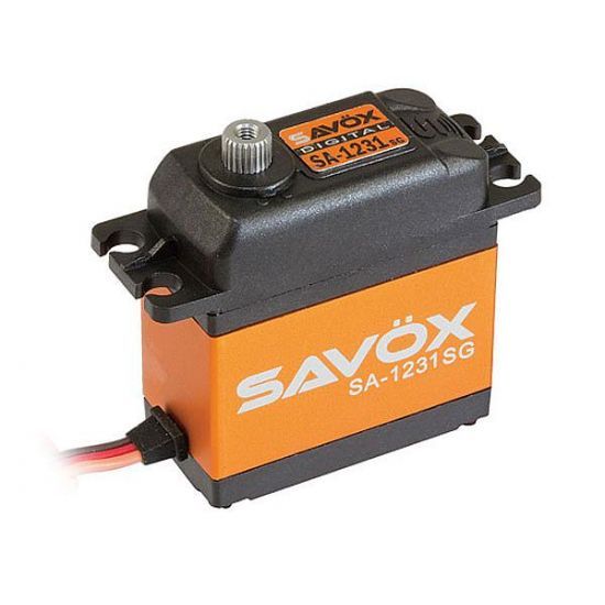 SAVOX SA-1231SG (4,8-6,0V) - 32,0 (6V)-0,14 (6V) Servocomando standard