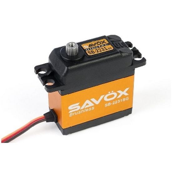 SAVOX SB-2231SG (6,0-7,4V) - 40,0 (7,4V)-0,10 (7,4V) Servocomando standard BRUSHLESS