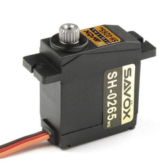 SAVOX SH-0265MG - 2,4 (6,0V)-0,07 (6,0V) Servocomando micro