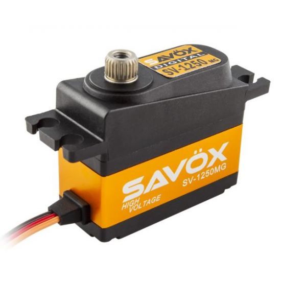SAVOX SV-1250MG - 8,0 (7,4V)-0,09 (7,4V) Servocomando mini