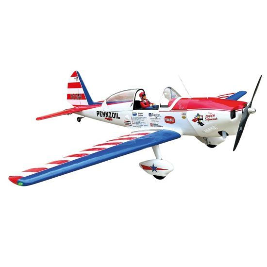 Seagull Super Chipmunk 251cm ARF 1/4 Giant Scale 60-76cc Art Scholl Pennzoil - Aeromodello riproduzione