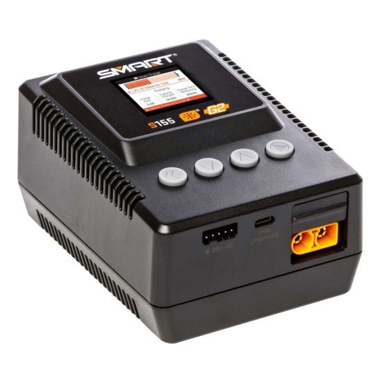 Spektrum S155 G2 1x55W Smart Charger 1-4S Caricabatterie 220V