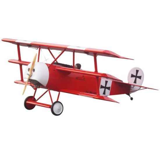 VQ Model Fokker Dr1 1850mm Barone Rosso - Aeromodello riproduzione