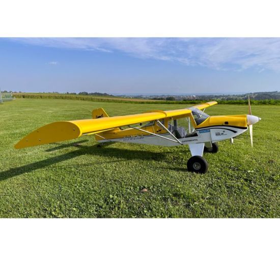 VQ Model Sky Fox GIALLO / 2540 mm - Aeromodello riproduzione