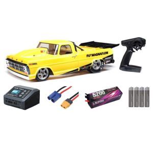Losi FORD F100 1968 22S 2WD 1/10 Dragster Magnaflow Automodello elettrico SUPER COMBO 3S