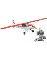 VQ Model Piper PA 18 BIG / 2710mm + DLE 30 Aeromodello riproduzione