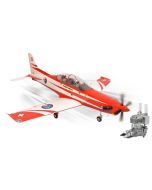 Phoenix Model PC21 Pilatus GP/EP 15-20cc + carrelli elettrici + DLE20 RA - Aeromodello riproduzione