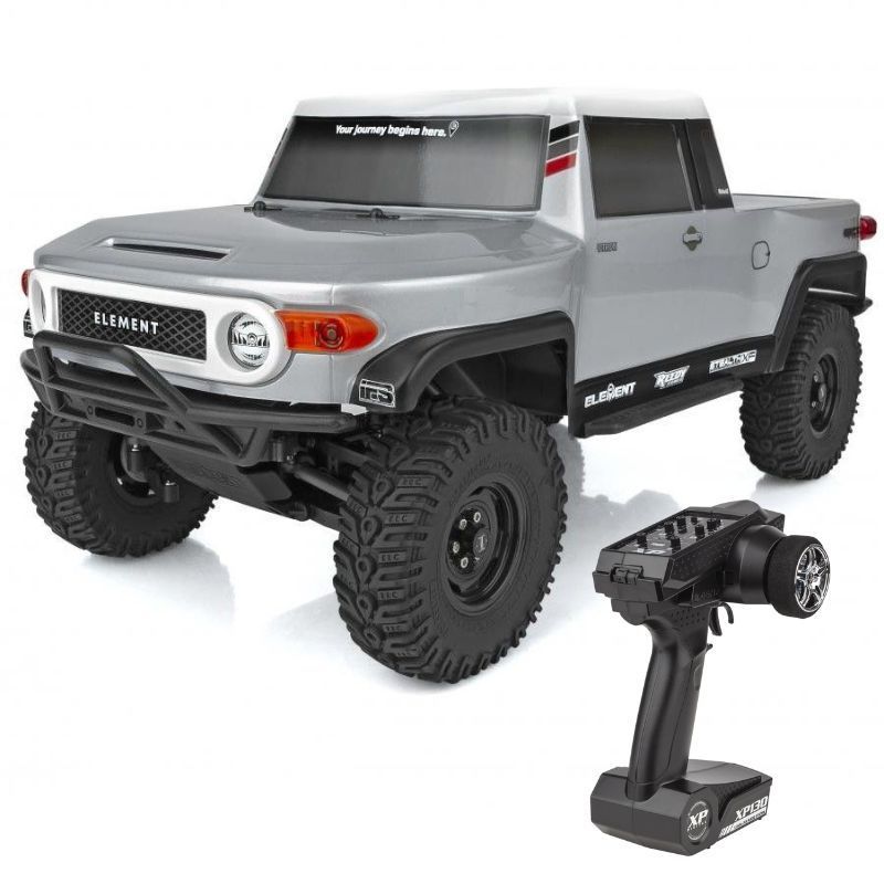 Element RC by Team Associated Enduro Utron SE Trail Truck 1/10 RTR, Silver - - Automodello elettrico Scaler