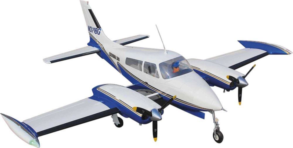 Seagull Cessna 310 Giant 205cm + carrelli retrattili - Aeromodello riproduzione bimotore